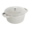 Cocotte Twister La Cocotte Staub 4 L, White truffle