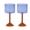 Coffret cadeau Urban Nature Culture verres à gin-tonic lot de 2, Blue