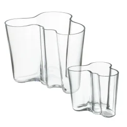 Coffret cadeau vase Aalto, transparent