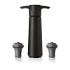 Coffret cadeau Wine Saver Vacuvin, Noir