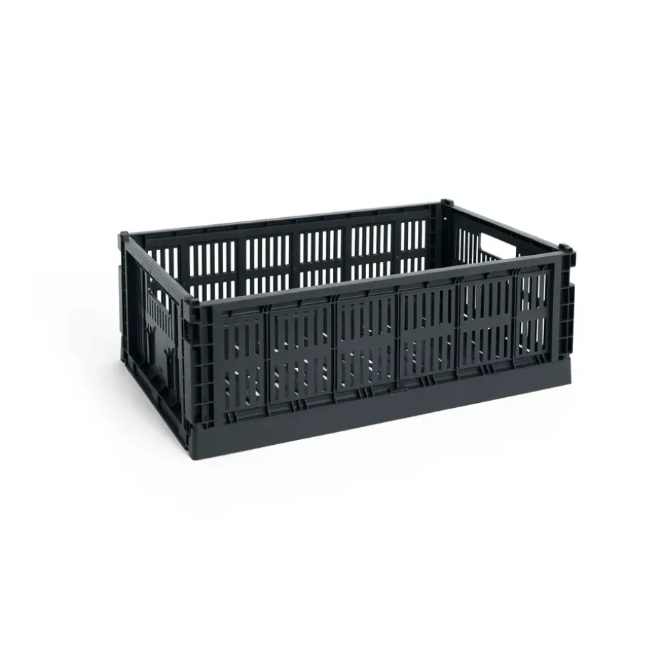 Colour Crate L 34,5x53 cm, Charcoal