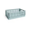 Colour Crate L 34,5x53 cm, Dusty blue