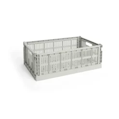 Colour Crate L 34,5x53 cm, Grey