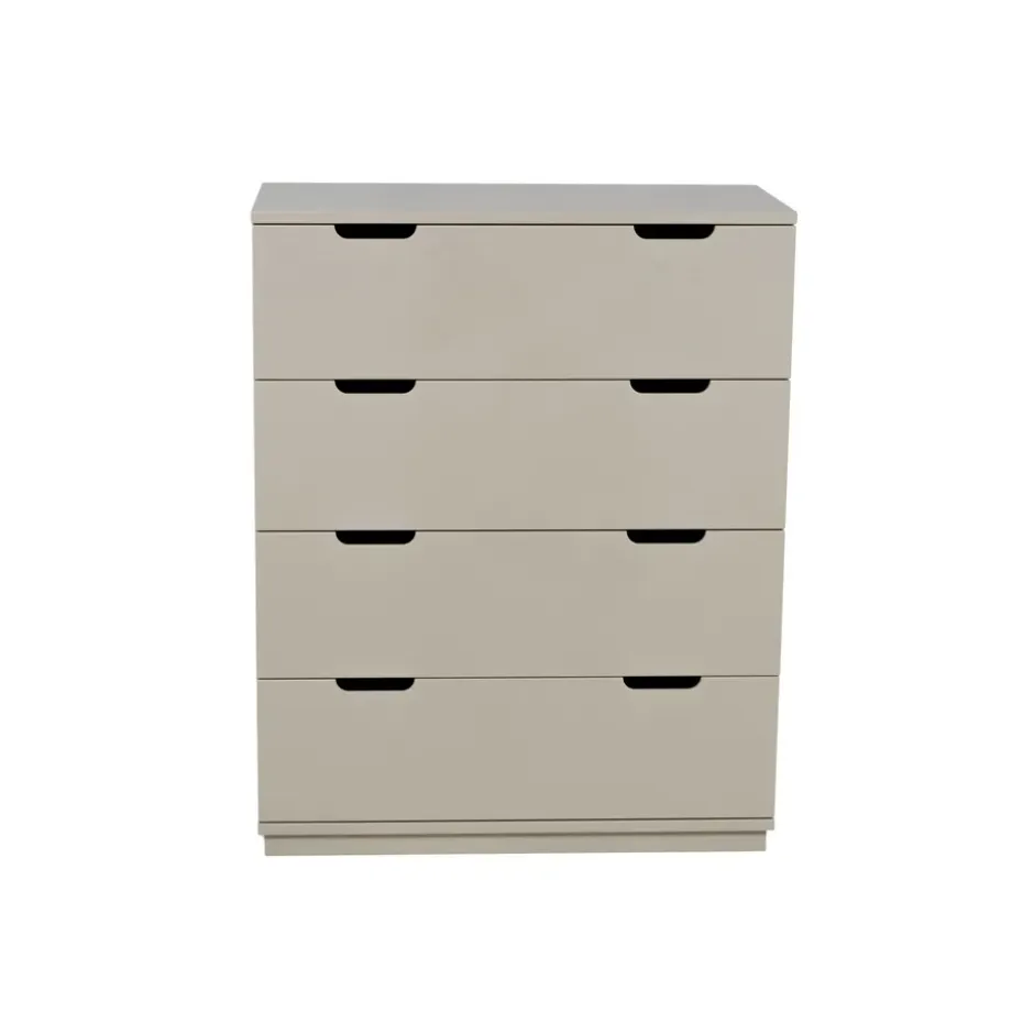 Commode Aoko 4 tiroirs, Beige