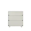 Commode basse Vidja, sable, 3 tiroirs