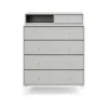 Commode Keep, nordic 09, pieds laqués couleur snow