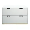Commode Snö A2, White, support en chêne