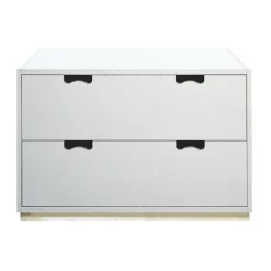 Commode Snö A2, White, support en chêne