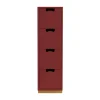 Commode Snö J4, Brown red