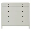 Commode Square 5 tiroirs, Sable