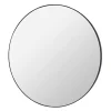 Complete miroir noir, Ø 110 cm