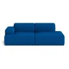 Connect soft modul Hallingdal 65 nº 750 bleu, Accoudoir gauche (A)