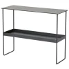 Console Blaine 2 étagères, Black