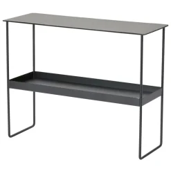Console Blaine 2 étagères, Black