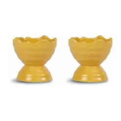 Coquetier Ellen lot de 2, Jaune