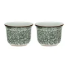 Coquetier Ostindia Floris Lot de 2, Vert