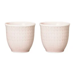 Coquetier Swedish Grace Lot de 2, Rose