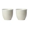 Coquetier Swedish Grace Lot de 2, Avoine