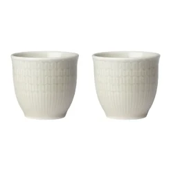 Coquetier Swedish Grace Lot de 2, Avoine