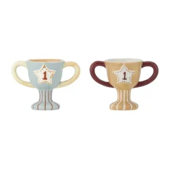Coquetier Trophy, lot de 2, Bleu