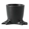 Coquetier Walking Egg, Black