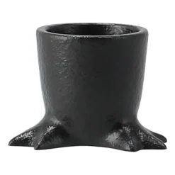Coquetier Walking Egg, Black