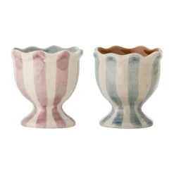 Coquetier Willa Lot de 2, Rose-blue