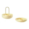 Coquetiers avec support Singles, lot de 4, Limestone