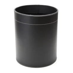 Corbeille Ørskov cuir, noir