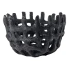 Corbeille tressée Art Piece, Black