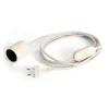 Cordon de la lampe Common Table 2,4 m, Clay white