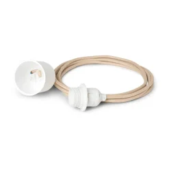 Cordon textile Ferm Living 2 m, Sable
