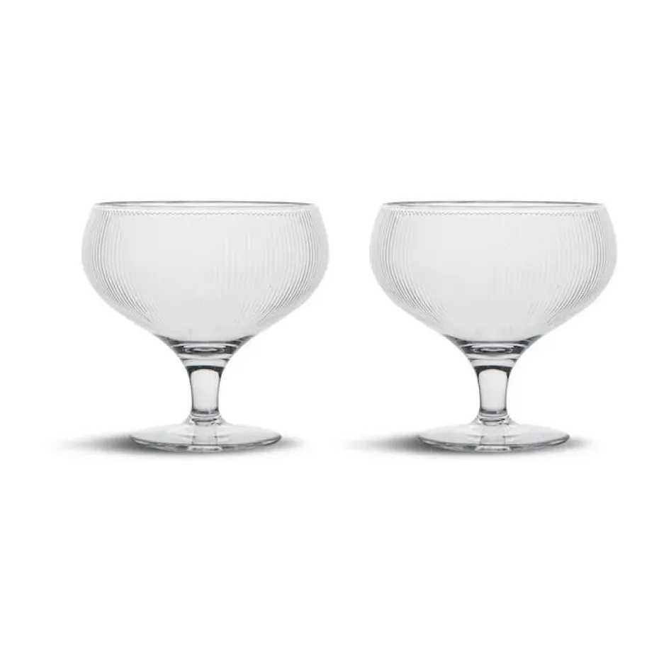 Coupe à champagne Billi 30 cl, lot de 2