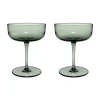 Coupe à champagne Like 10 cl, lot de 2, Sage