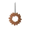 Couronne de Noël Gingerbread Ø18.5 cm, Brun