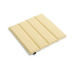 Coussin d’assise Terrazza, Yellow bold stripe, 40x40 cm