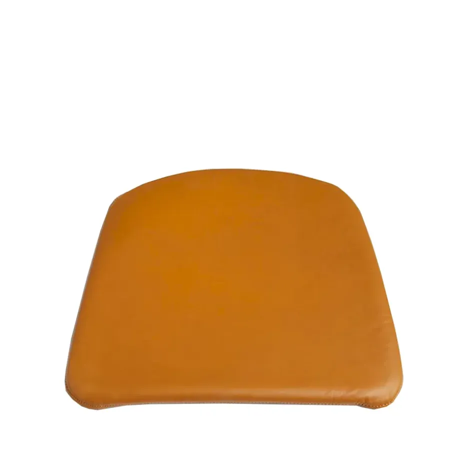 Coussin de chaise J42, Leather sense cognac
