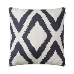 Coussin Diamond, blue/offwhite