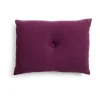 Coussin Dot Linen 45x60 cm, Burgundy