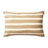 Coussin extérieur Block Stripe 40x60 cm, Beige-off white