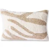 Coussin Fluffy 35x55 cm, Blanc-beige