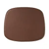Coussin Form ultra leather, Brandy 41574