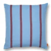 Coussin Grand 50x50 cm, Faded blue-burgundy