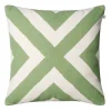 Coussin Impal Outdoor, Sage/off white, 50 cm