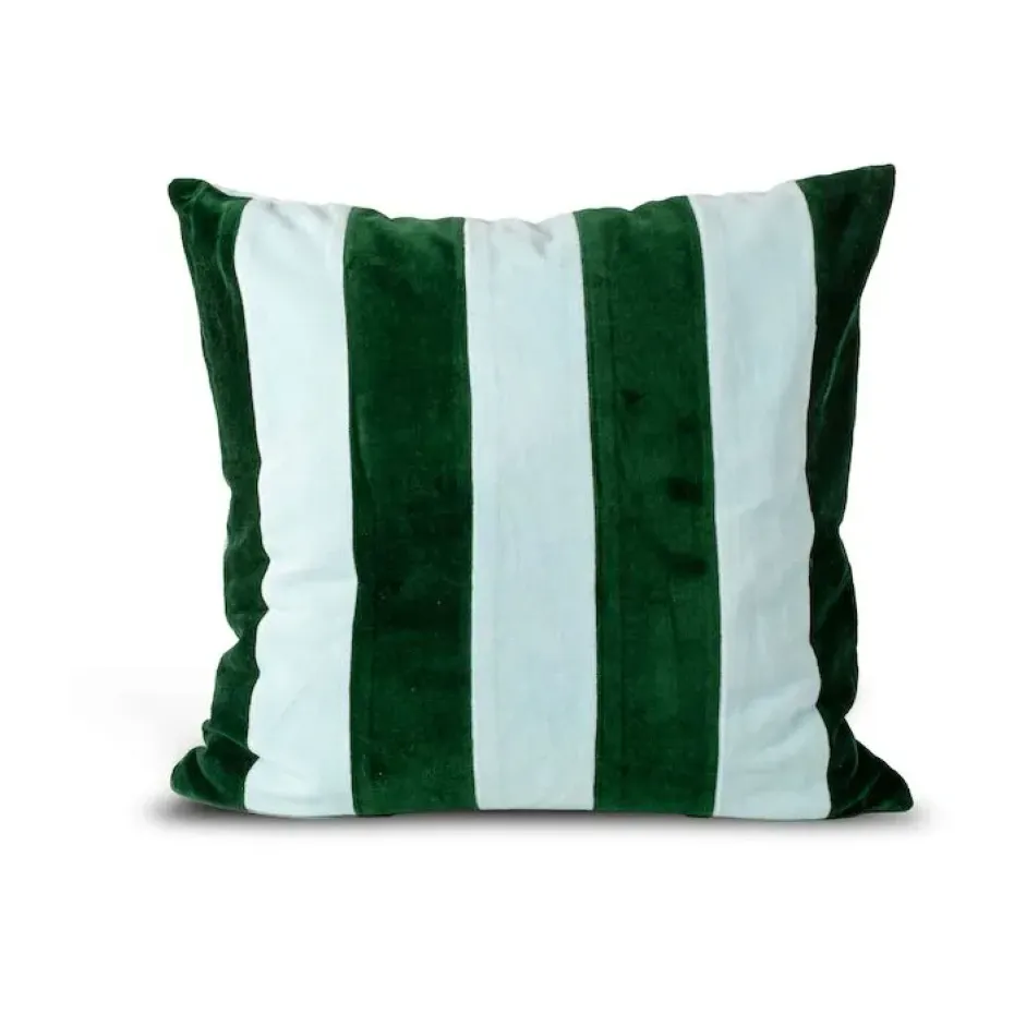 Coussin Pathi M 45x45 cm, Vert-bleu clair