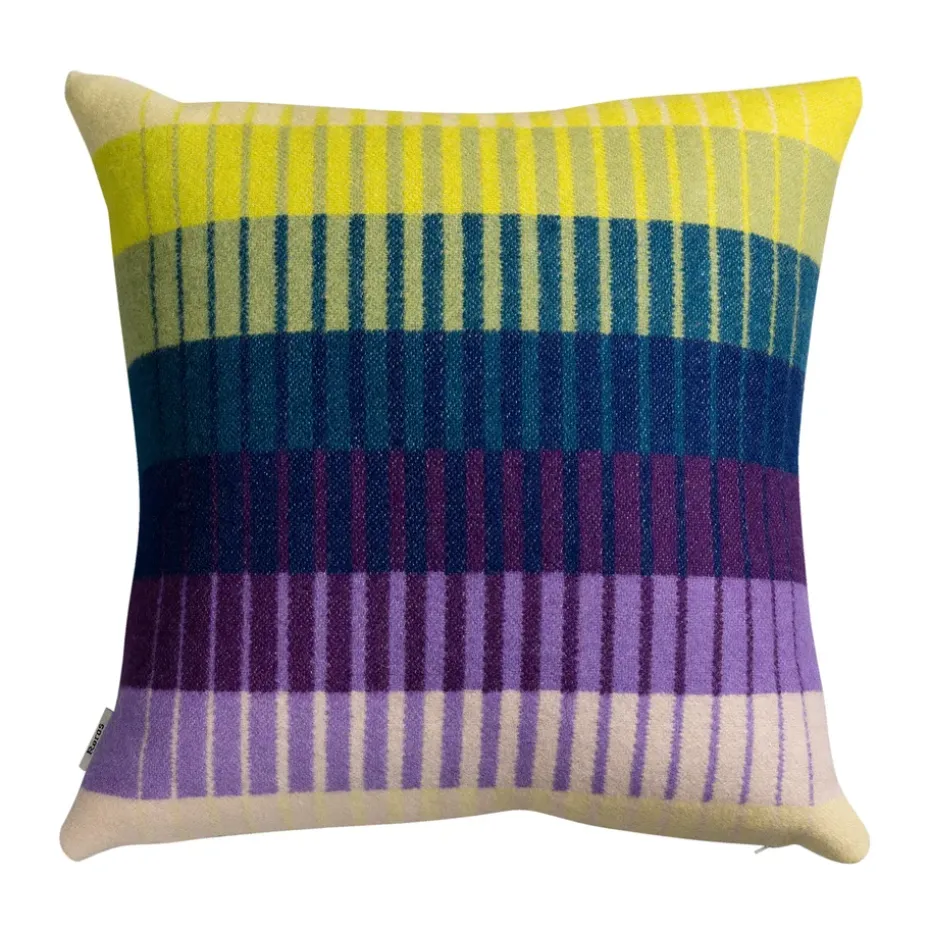 Coussin Åsmund gradient 50x50 cm, Yellow-blue