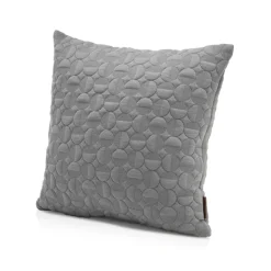 Coussin Vertigo 50 x 50 cm, Gris clair