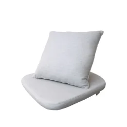 Coussins pour chaise Moments, Cane-Line Natté light grey