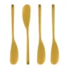 Couteau à beurre Nicolas Vahé, lot de 4, Finition dorée antique