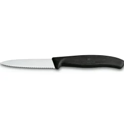 Couteau à légumes/à viande Swiss Classic 8 cm, Noir